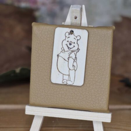 Schlüsselanhänger:Comic Bär mit T-Shirt