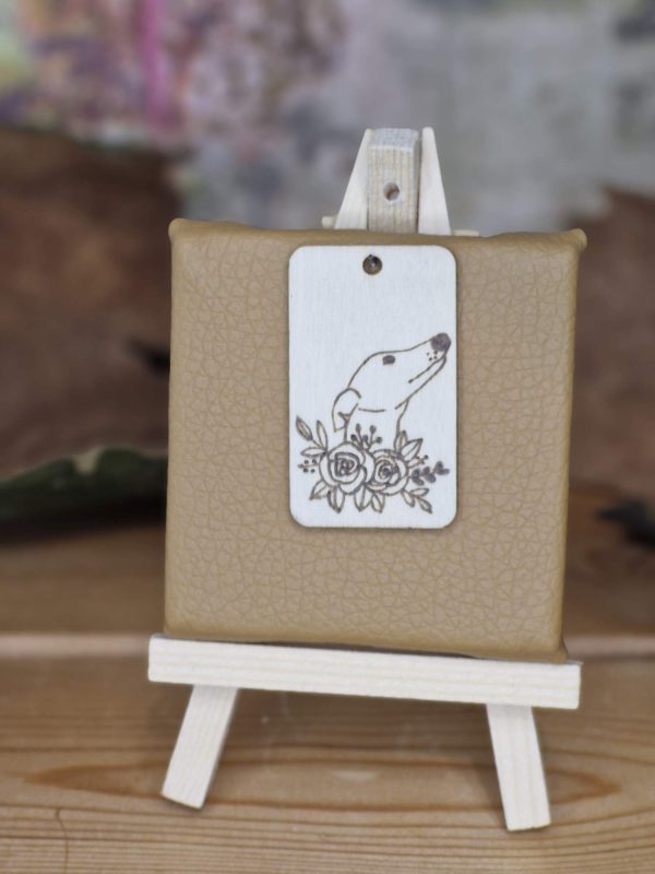 Schlüsselanhänger:Blütenblick nach oben